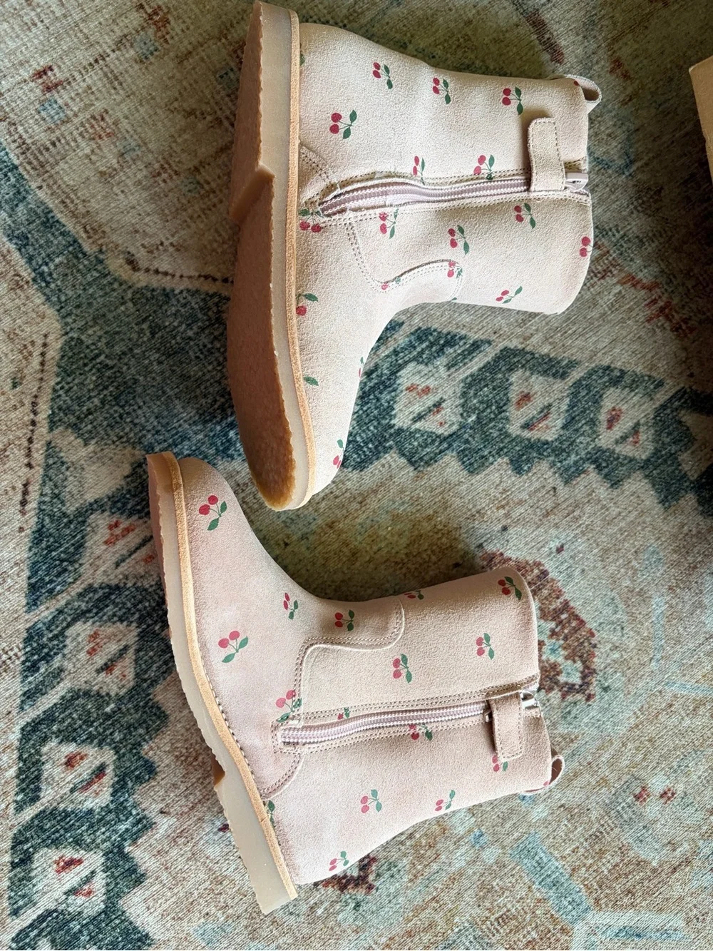 New In Box Konges Slojd Pippi Pull Toddler On Boot - Cherry EU 30/ US 12.5